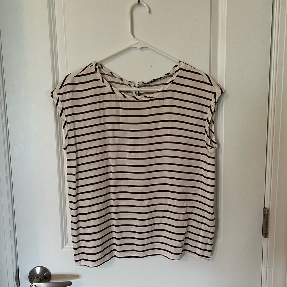 Abercrombie and Fitch Striped Blouse